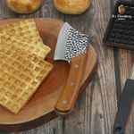 [M.v.Eisenberg] Mini chef Kitchen Knife – Non-Stick Marble Coating, 3mm Blade, Versatile for Fruits & Fish, Includes Protective Case 